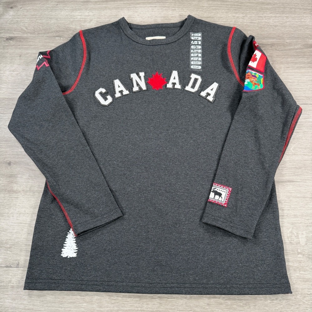 GGS Ltd Canada Vintage Collection Patch Shirt Lodgecore Gorpcore 3D Raised Lttrs